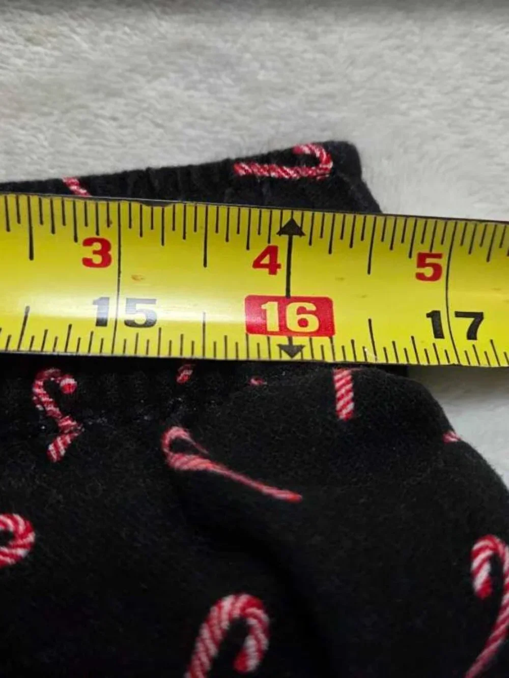 New M J,Crew flannel pajama pant in Christmas Candy Cane print sleep bottoms